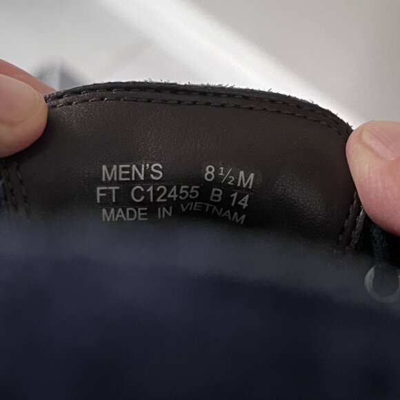 Cole Haan Navy Blue Oxfords
